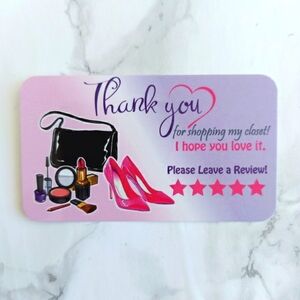 50 Thank You Cards
